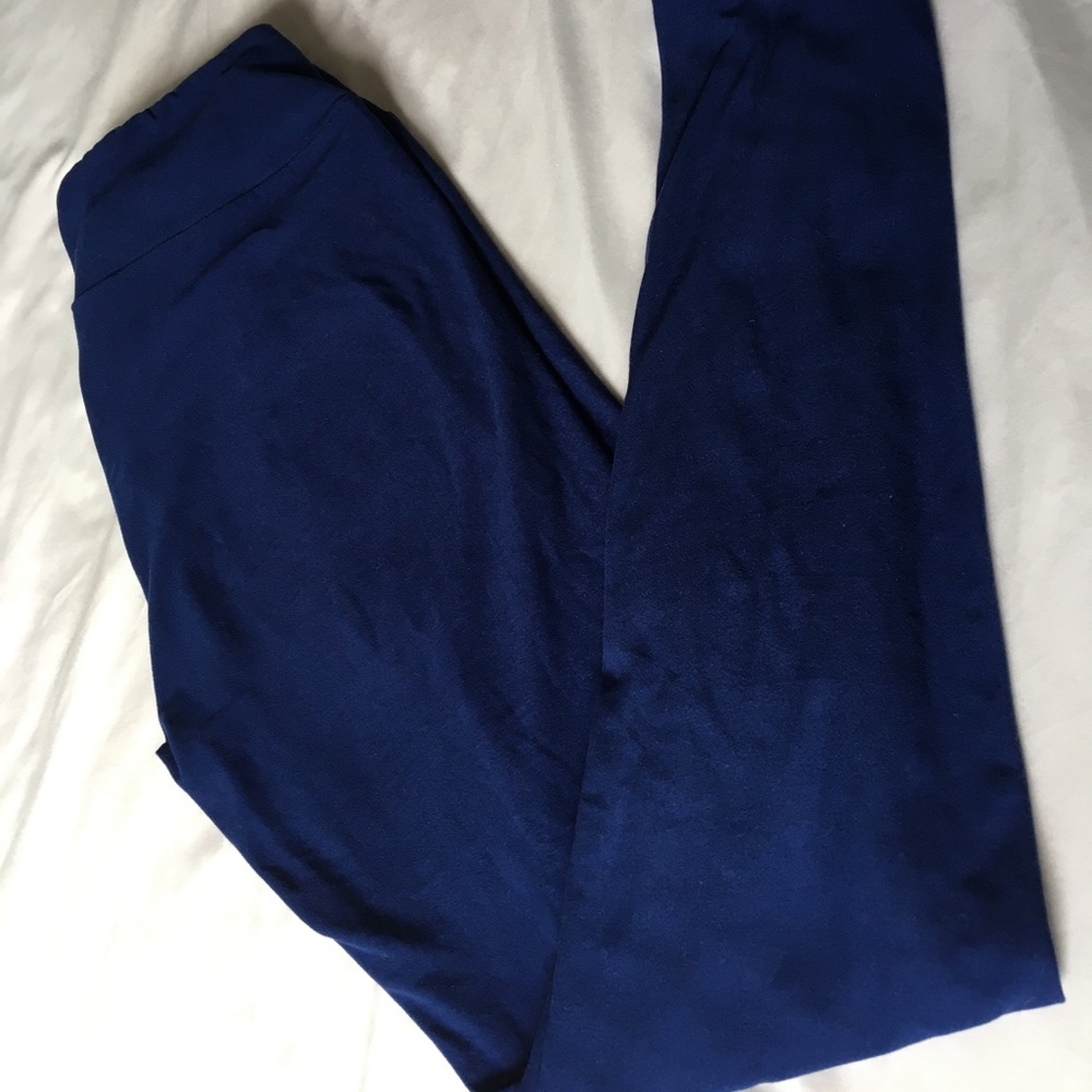 Lularoe cobalt blue solid OS leggings